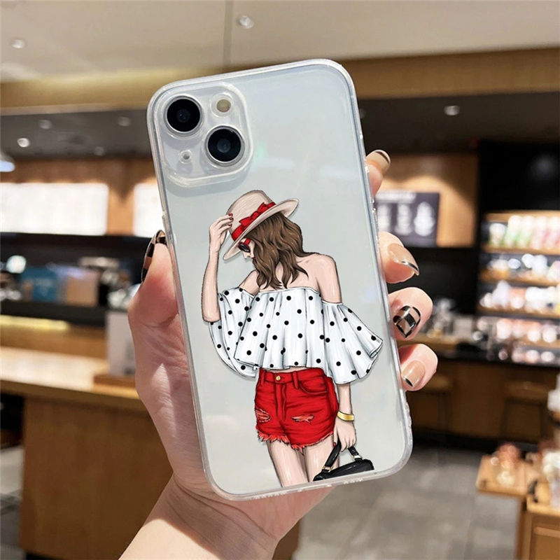 Princess Printing Glass Case