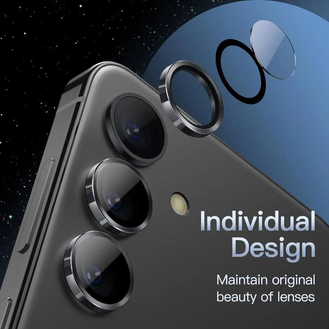 Samsung Galaxy Ultra 5G 5PCS Camera Lens Protector Rings Aluminium+Tempered Glass Scratch Resistant