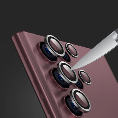 Samsung Galaxy Ultra 5G 5PCS Camera Lens Protector Rings Aluminium+Tempered Glass Scratch Resistant