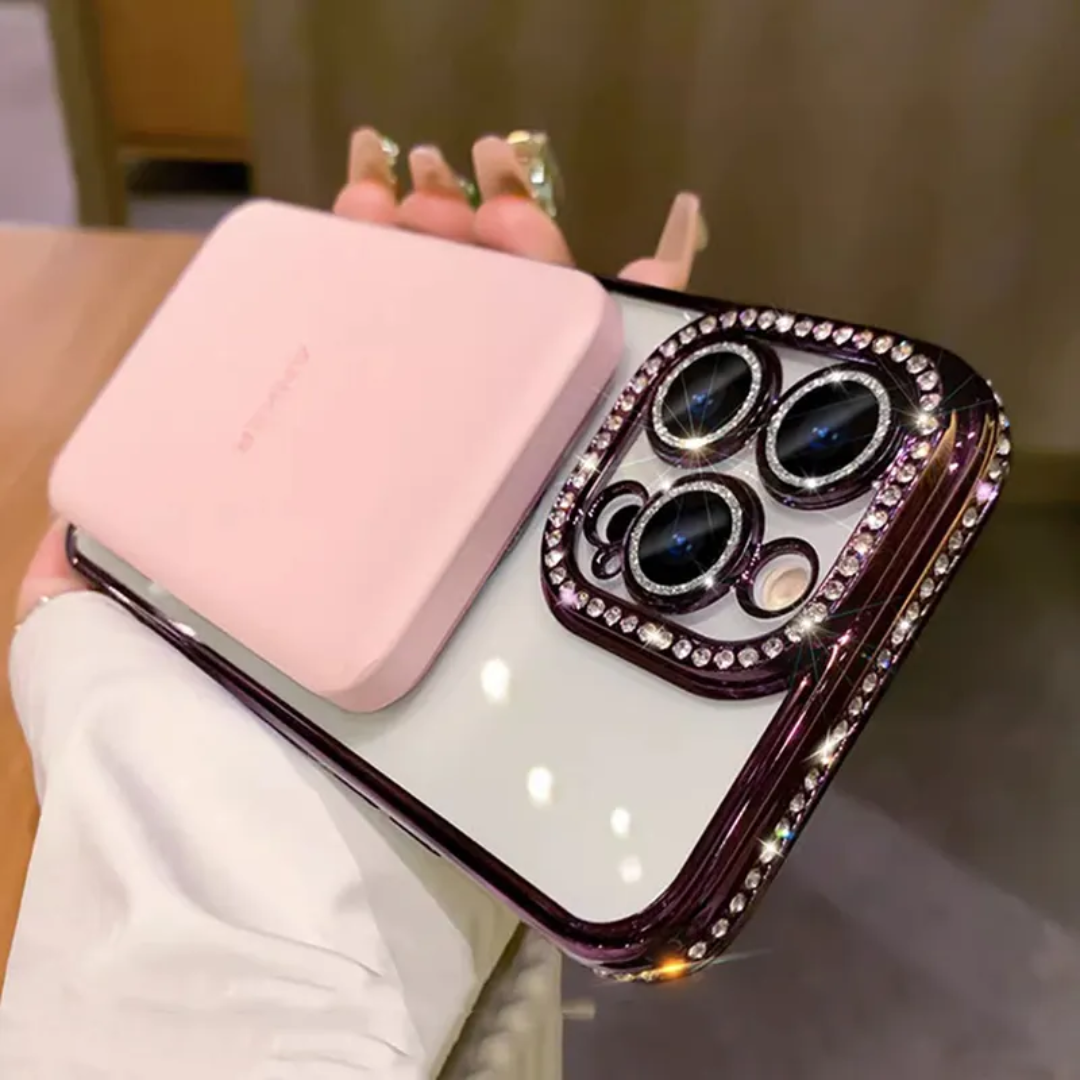 🔥 Luxury Diamond Phone Case for iPhone (11–16 Pro Max)
