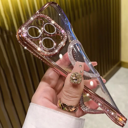 🔥 Luxury Diamond Phone Case for iPhone (11–16 Pro Max)