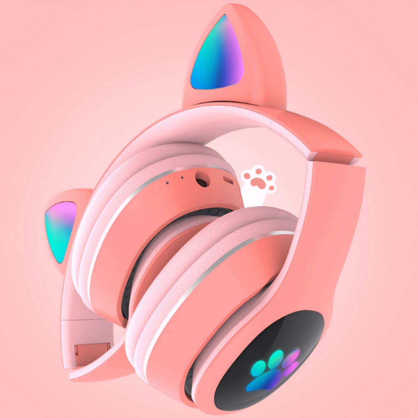 🎧💖STN-28 Glowing Cat Ear Wireless Headphones💖🎧