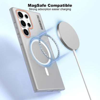 🔥 Magnetic Soft Sand Case for Galaxy S21/S25 Ultra ✨🧲