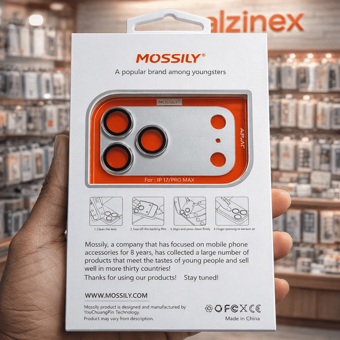 Premium Protection Stylish Look Crystal Clear Camera One-Piece Full-Coverage Camera Lens Protector