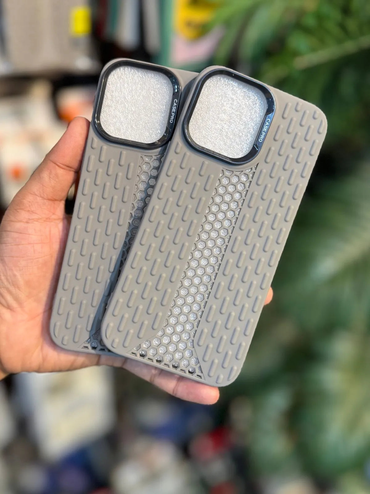 For Apple iPhone Luxury Soft Silicon Hollow Cooling Casing Cover