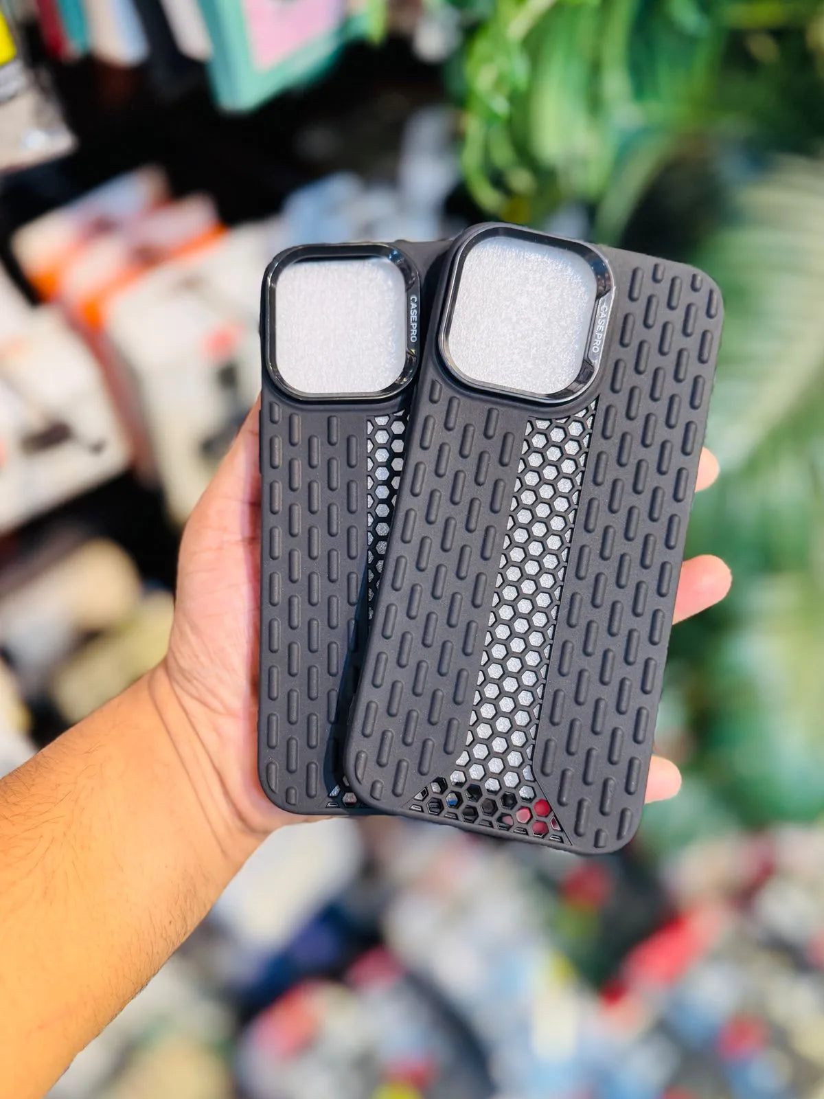 For Apple iPhone Luxury Soft Silicon Hollow Cooling Casing Cover