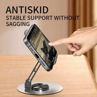 🔥 Hot Selling 360° Rotating Metal Desk Phone Holder 🔥