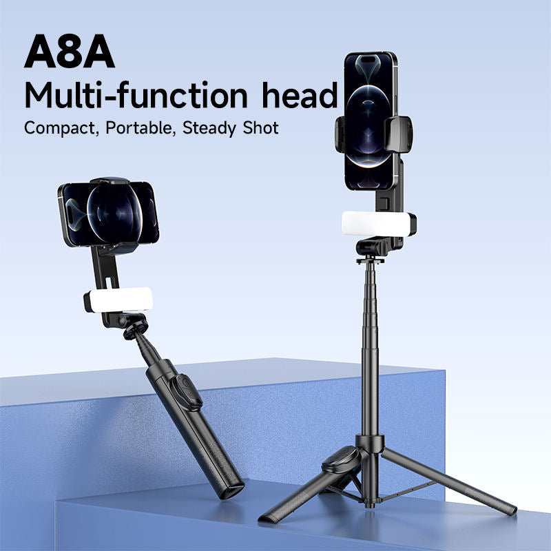 ADYSS A8A All-Metal Selfie Stick &amp; Stabilizer Smart Design. Steady Shots. Endless Creativity.