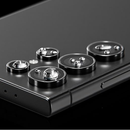 Samsung Galaxy Ultra 5G 5PCS Camera Lens Protector Rings Aluminium+Tempered Glass Scratch Resistant