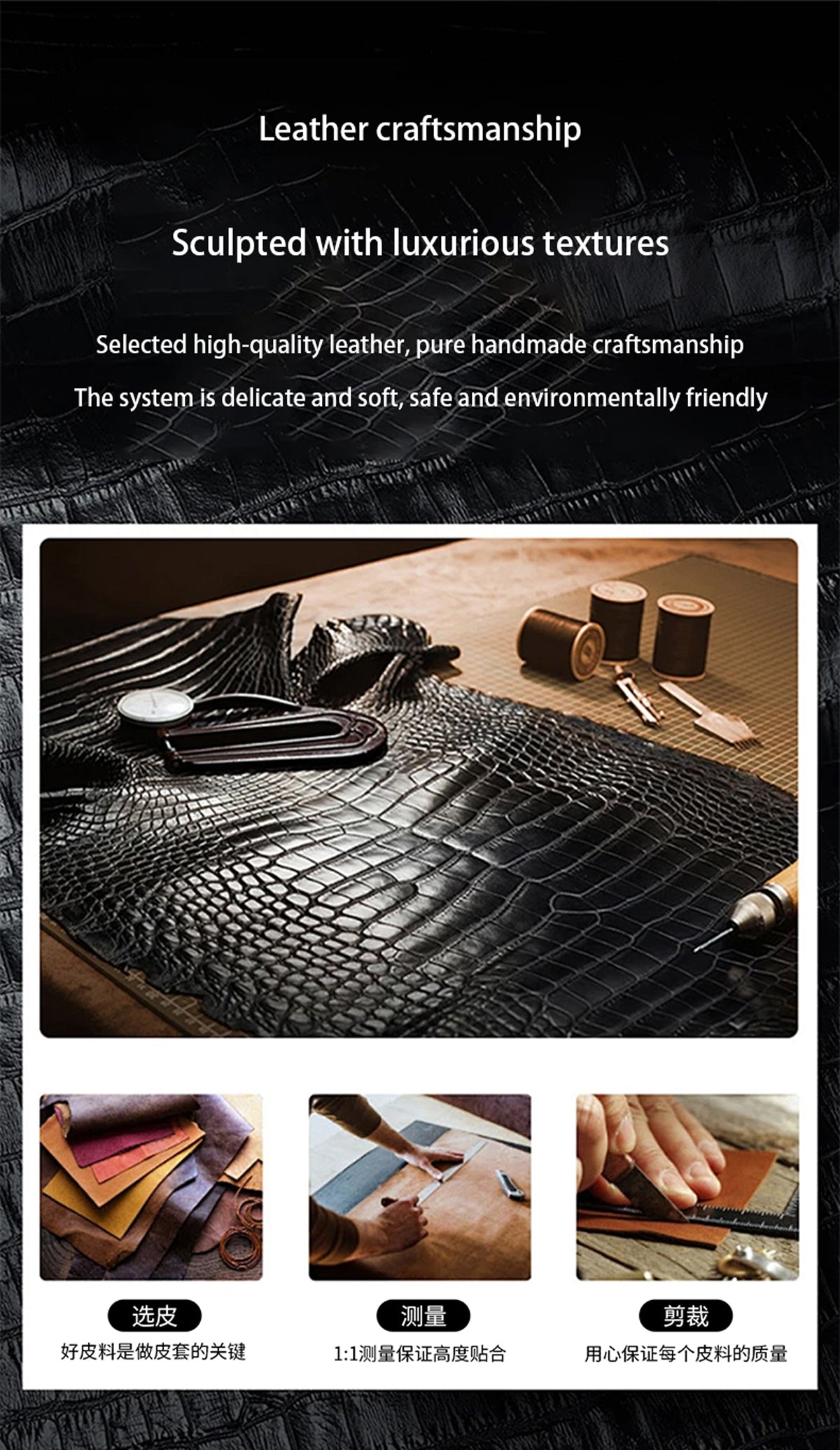 Luxury Crocodile Texture Leather Phone Case for iPhone 2026