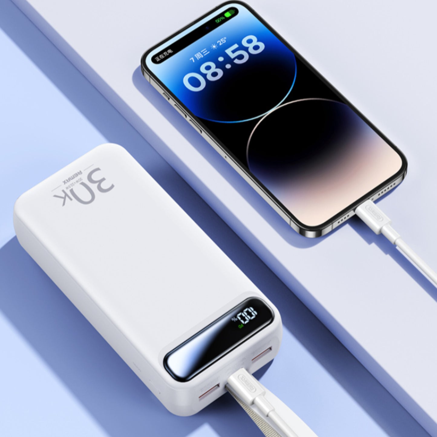 REMAX RPP-522 20W+22.5W PD+QC Powerbank 30000 Mah Portable Smart Multi-compatible Fast Charging Power Bank 30000mah  20000mah