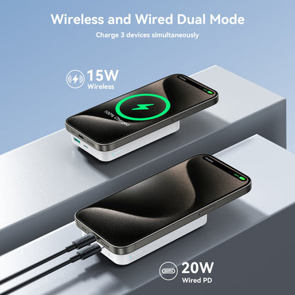 JOYROOM JR-W020 10000mah 20W Magnetic Wireless Mini Power Bank