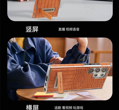 🔥Luxury Crocodile Texture Leather Phone Case for Samsung Galaxy 2026