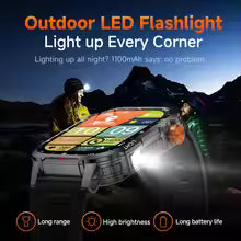 Men's smart watch GPS track Bluetooth call 1100mAh battery 100 days standby time 2.01 inch screen IP68 waterproof motion tracker