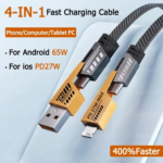 4-IN-1 Fast Charging Cable | One Cable for the World - Image 3