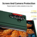 Fashion Cover for Samsung Zfold 3,4,5,6,7 Phone Case Folding FOLD3,4,5,6,7 PC Flip Stand 5G Anti Drop Protective Phone Case - Image 5