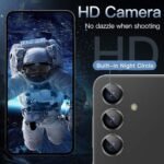 Original Color for samsung galaxy  ultra Camera Lens Screen Protector 9H Tempered Glass with Metal Frame Easy Install - Image 7