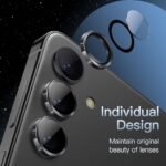 Original Color for samsung galaxy  ultra Camera Lens Screen Protector 9H Tempered Glass with Metal Frame Easy Install - Image 6