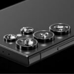 Original Color for samsung galaxy  ultra Camera Lens Screen Protector 9H Tempered Glass with Metal Frame Easy Install - Image 4