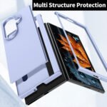 Fashion Cover for Samsung Zfold 3,4,5,6,7 Phone Case Folding FOLD3,4,5,6,7 PC Flip Stand 5G Anti Drop Protective Phone Case - Image 8