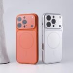 Premium AG Glass Back Panel Magnetic Phone Case