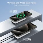 JOYROOM JR-W020 10000mah 20W Magnetic Wireless Mini Power Bank - Image 4