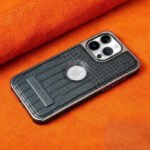 Luxury Crocodile Texture Leather Phone Case for iPhone 2026 - Image 2