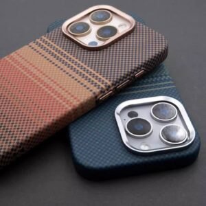 🔥 Sunset Moon Rise Carbon Fiber Magnetic Case